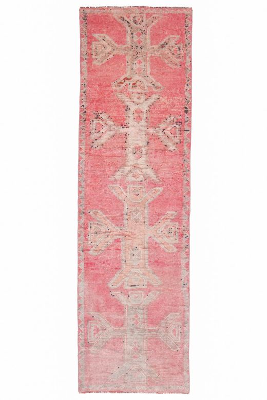 Pink Vintage Runner Rug