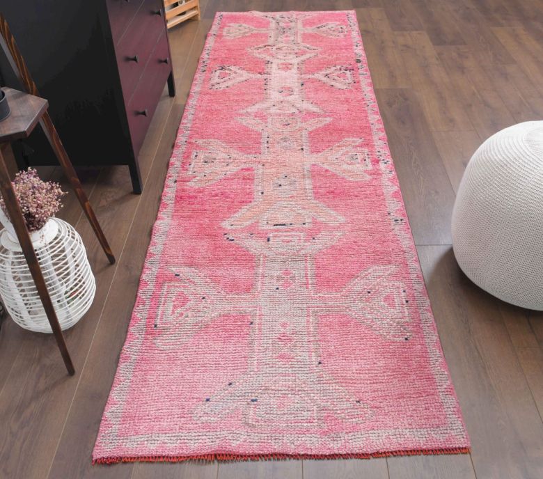 Pink Vintage Runner Rug