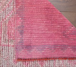 Pink Vintage Runner Rug - Thumbnail