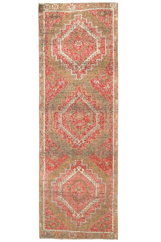 Bohemian Oushak Runner Rug