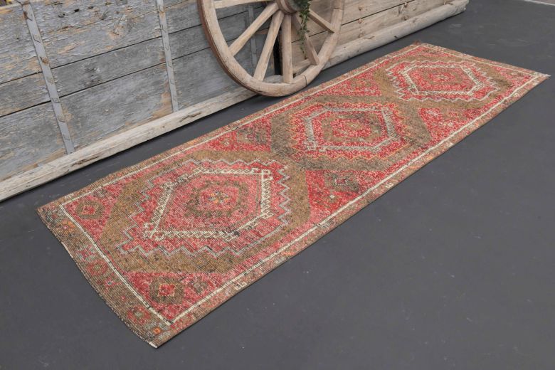 Bohemian Oushak Runner Rug