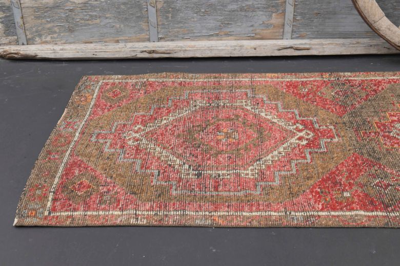 Bohemian Oushak Runner Rug