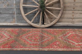 Bohemian Oushak Runner Rug - Thumbnail