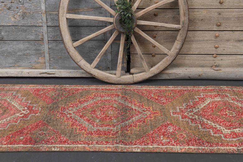 Bohemian Oushak Runner Rug