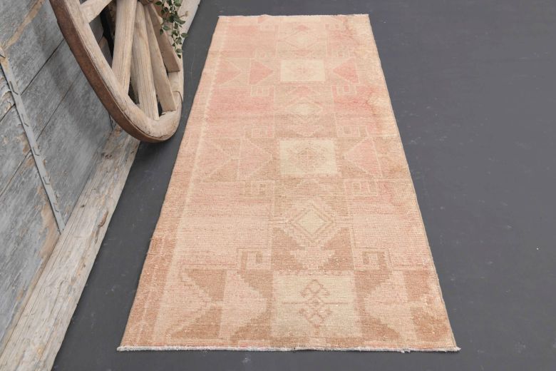 Pink Vintage Runner Rug