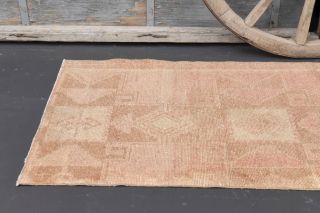 Pink Vintage Runner Rug - Thumbnail