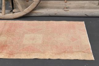 Pink Vintage Runner Rug - Thumbnail