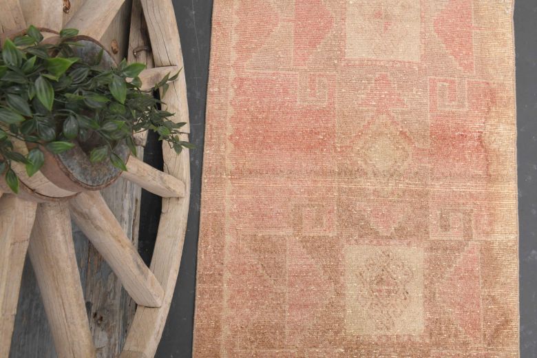 Pink Vintage Runner Rug