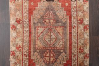 3x9 Vintage Oriental Runner Rug - Thumbnail