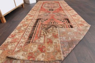 3x9 Vintage Oriental Runner Rug - Thumbnail