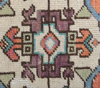 Oriental Vintage Runner Rug - Thumbnail