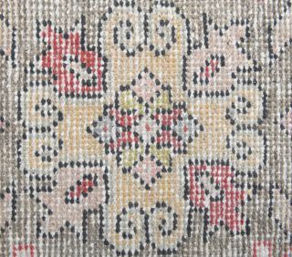 Faded Red Vintage Runner Rug - Thumbnail