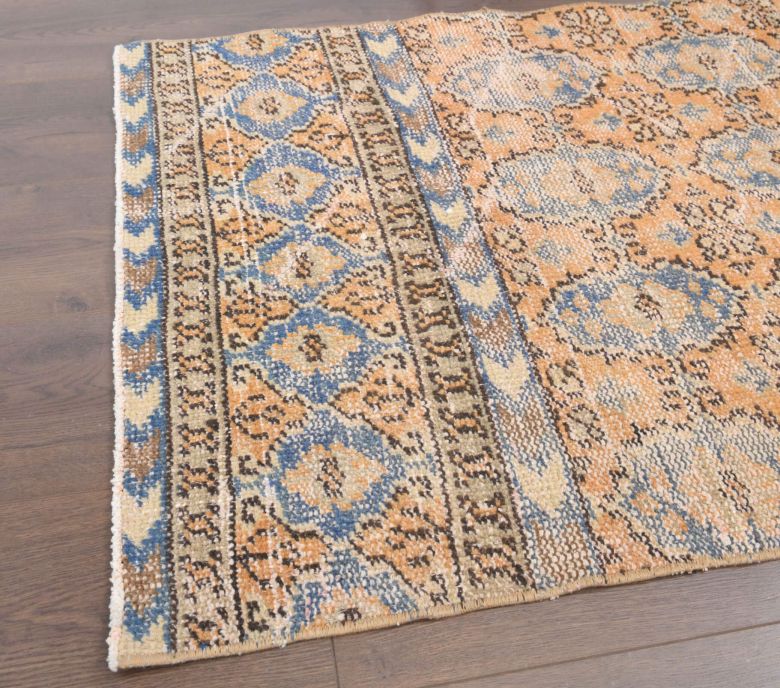 Turkish Oushak Runner Rug