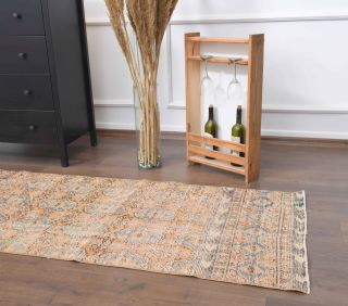 Turkish Oushak Runner Rug - Thumbnail