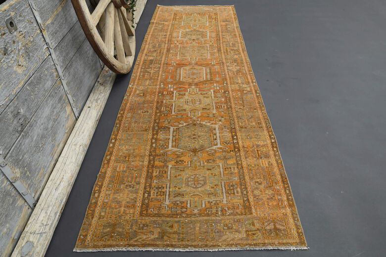 Vintage Turkish Runner Rug