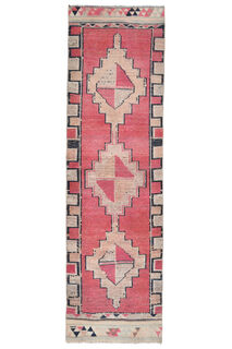 Pink Vintage Runner Rug - Thumbnail