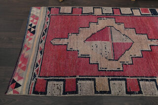 Pink Vintage Runner Rug - Thumbnail