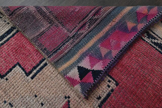 Pink Vintage Runner Rug - Thumbnail