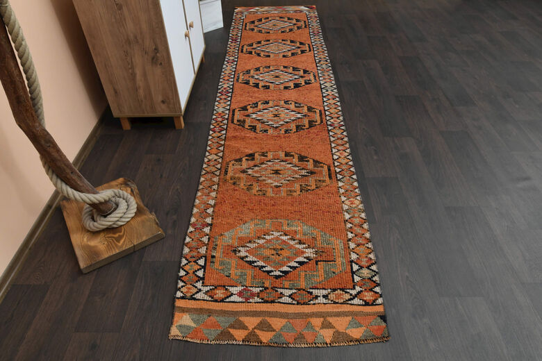 Turkish Vintage Runner Rug