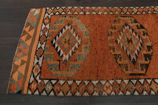 Turkish Vintage Runner Rug - Thumbnail