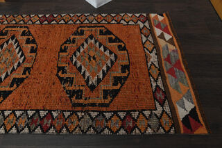 Turkish Vintage Runner Rug - Thumbnail