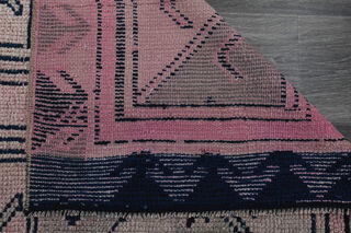 Soft Pink Vintage Runner Rug - Thumbnail