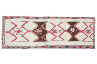 Turkish Vintage Runner Rug - Thumbnail