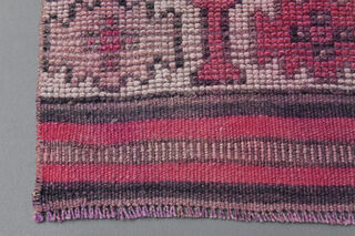 Pink Vintage Runner Rug - Thumbnail