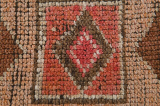 Hand-Knotted Vintage Runner Rug - Thumbnail