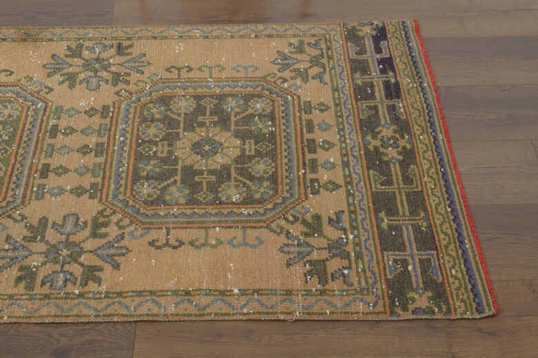 Turkish Vintage Runner Rug