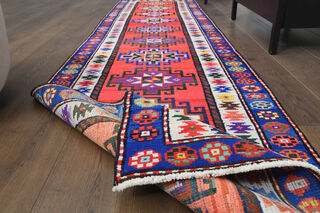 Colorful Vintage Turkish Runner - Thumbnail