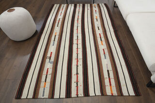 Handmade Oushak Kilim Rug - Thumbnail