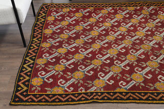 Turkish Kilim Area Rug - Thumbnail