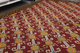 Turkish Kilim Area Rug - Thumbnail