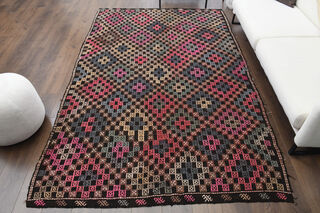 Turkish Vintage Area Rug - Thumbnail