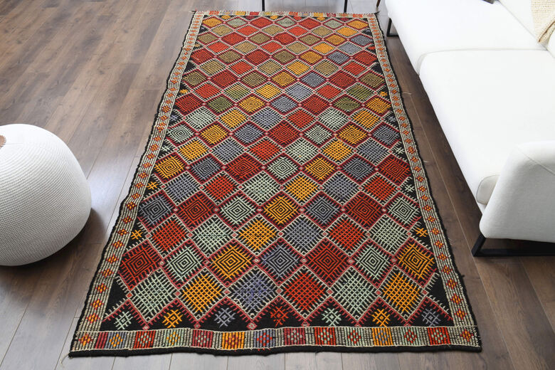 Turkish Vintage Area Rug