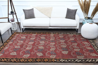 Turkish Vintage Area Rug - Thumbnail