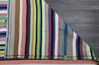 Vintage Area Striped Rug - Thumbnail