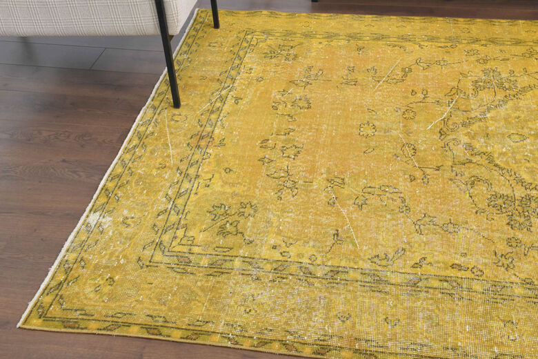 Mustard Yellow - Vintage Rug