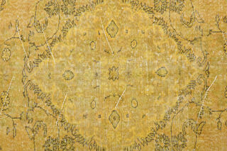 Mustard Yellow - Vintage Rug - Thumbnail