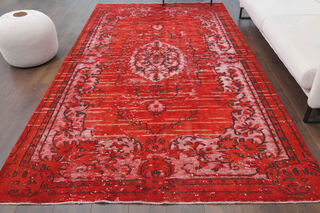 Velvet Red - Vintage Area Rug - Thumbnail