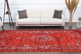 Velvet Red - Vintage Area Rug - Thumbnail