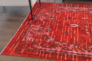 Velvet Red - Vintage Area Rug - Thumbnail