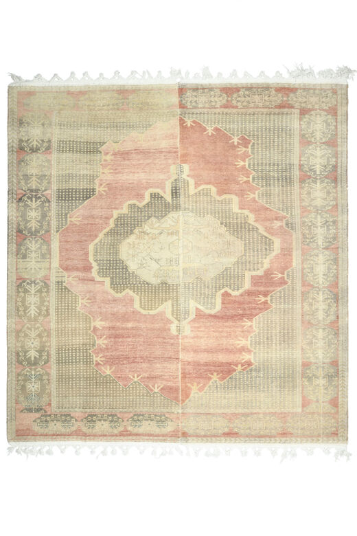 Vintage Oversized Oushak Area Rug