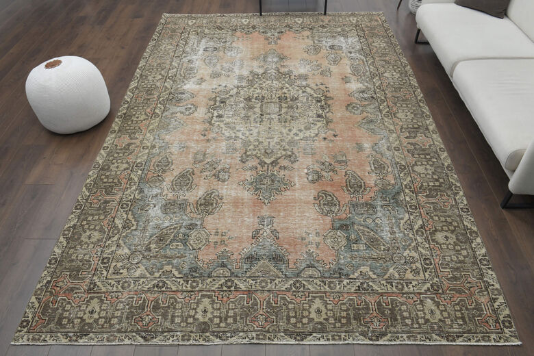 Handwoven Vİntage Area Rug