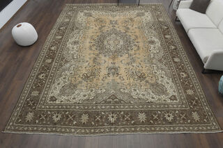 Oushak Amber Antique Rug - Thumbnail