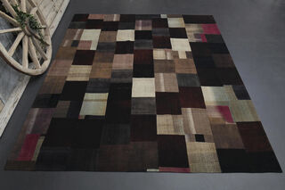 Patchwork Design Rug - Thumbnail