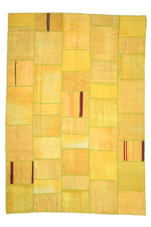 Muted Yellow Rug - Thumbnail