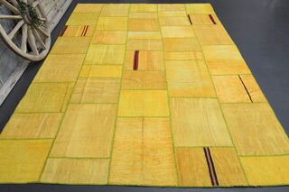 Muted Yellow Rug - Thumbnail