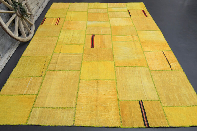 Muted Yellow Rug